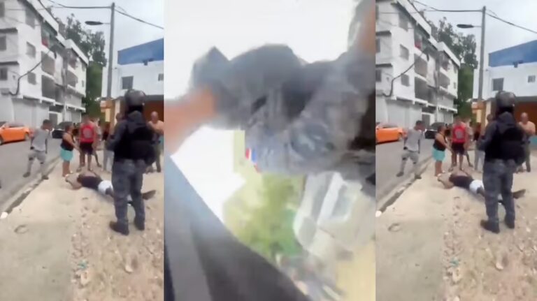 Joven muere tras recibir un disparo de un agente de la Policía en Santo Domingo Oeste
